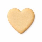 Heart sugar cookie
