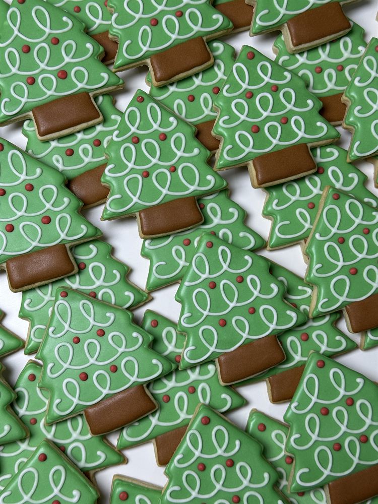 Custom hand-decorated sugar cookies — set 11