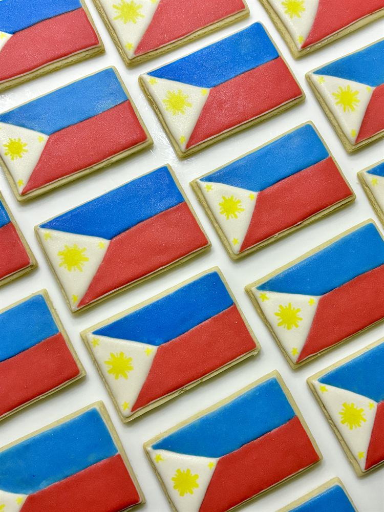 Custom hand-decorated sugar cookies — set 19