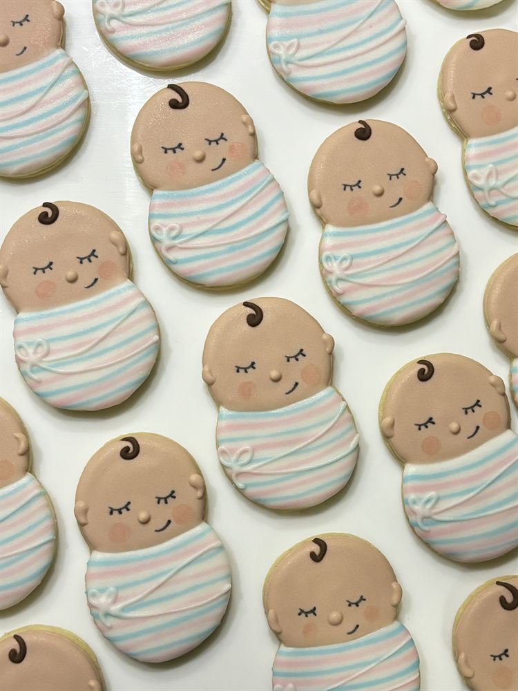 Custom hand-decorated sugar cookies — set 22