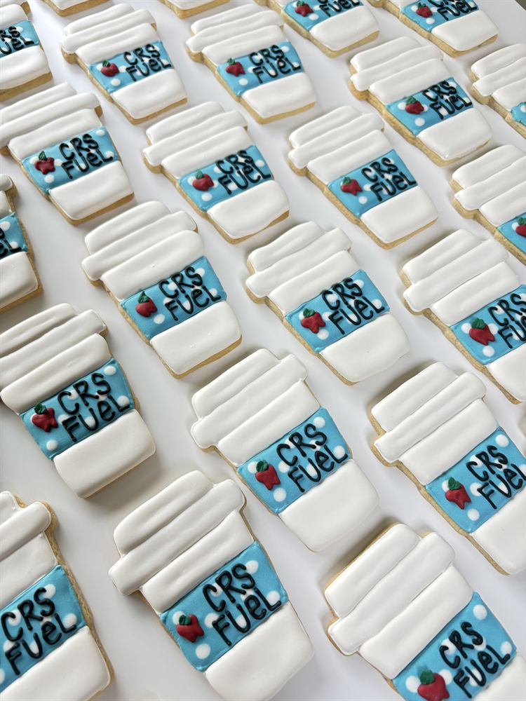 Custom hand-decorated sugar cookies — set 26