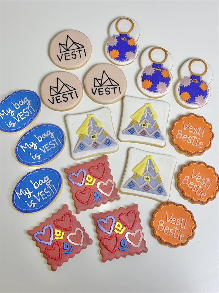 Custom hand-decorated sugar cookies — set 30