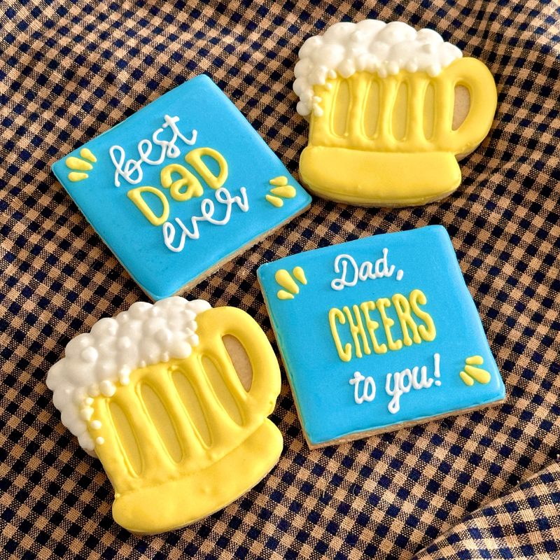Father's Day Sugar Cookies